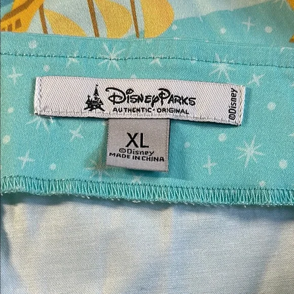 Disney Strapless Dress in Aqua and Teal - Picture 5 of 6